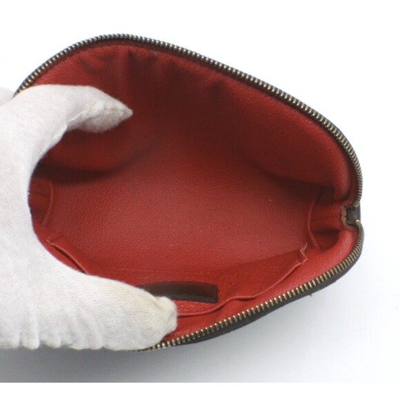 Louis Vuitton Damier Ebene Pochette Cosmetic PM Pouch M47515 - Picture 6 of 7